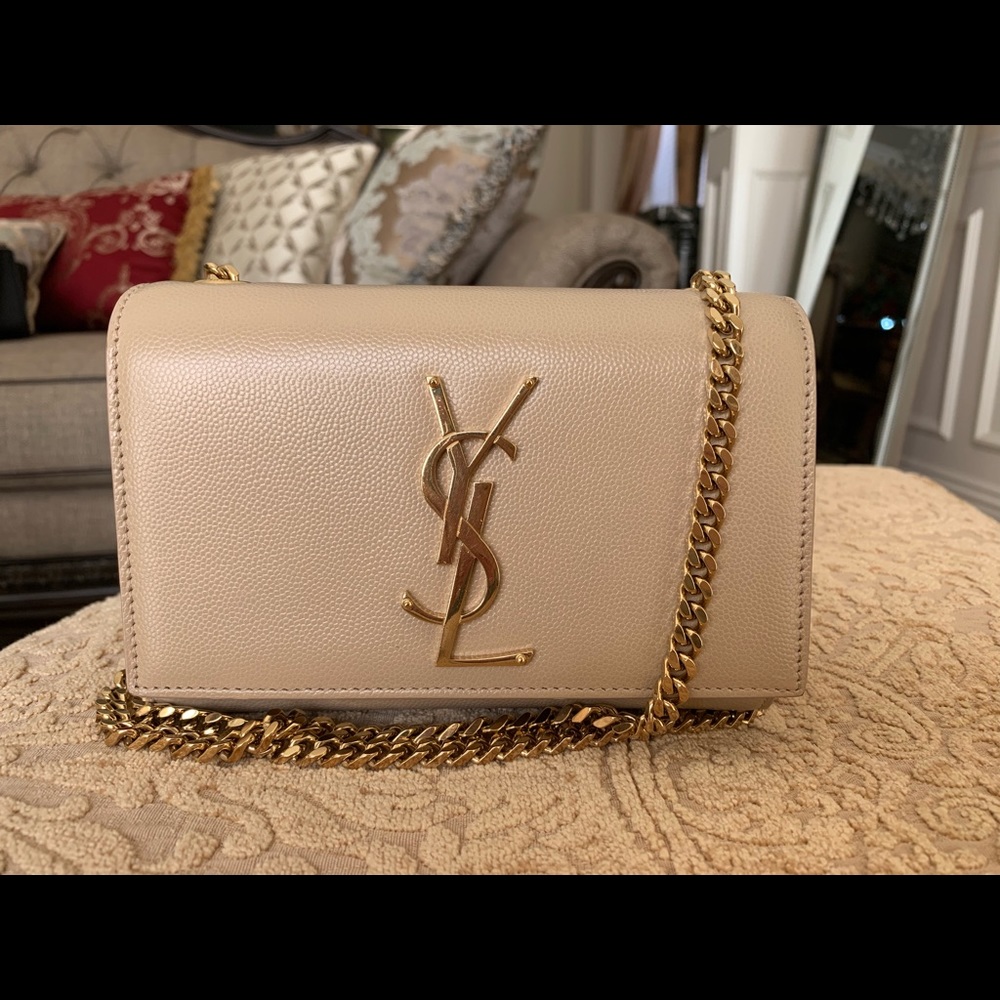 🍀Saint Lauren Small Kate Monogram shoulder bag